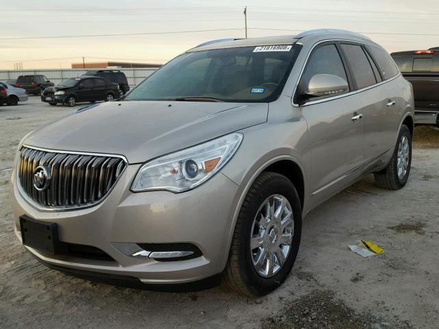 5GAKRBKDXHJ146021 - 2017 BUICK ENCLAVE GOLD photo 2