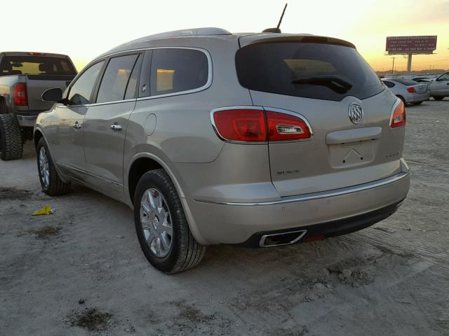 5GAKRBKDXHJ146021 - 2017 BUICK ENCLAVE GOLD photo 3