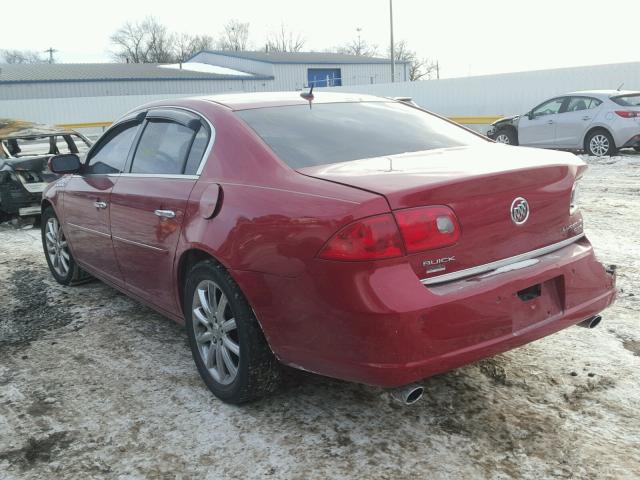 1G4HE57Y38U133445 - 2008 BUICK LUCERNE CX BURGUNDY photo 3