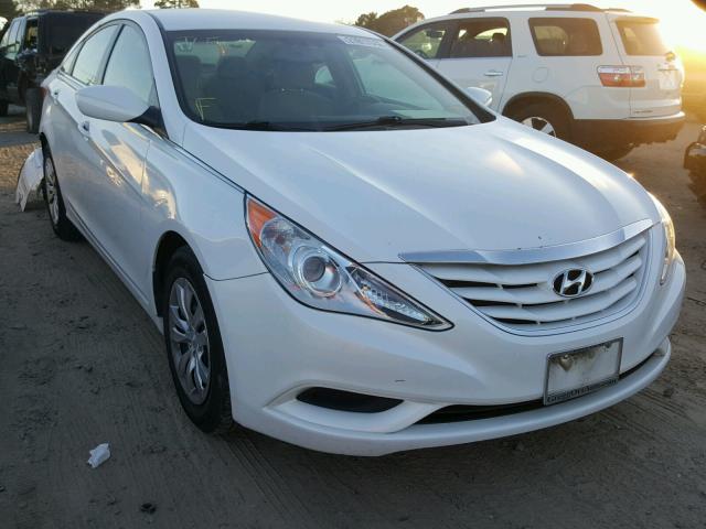 5NPEB4AC7CH348997 - 2012 HYUNDAI SONATA GLS WHITE photo 1