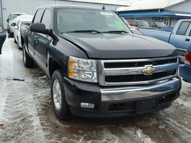 3GCEK13318G251418 - 2008 CHEVROLET SILVERADO BLACK photo 1