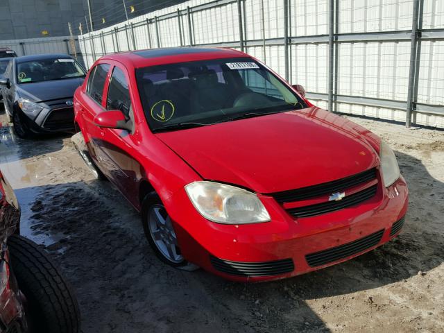 1G1AL55FX77143456 - 2007 CHEVROLET COBALT LT RED photo 1