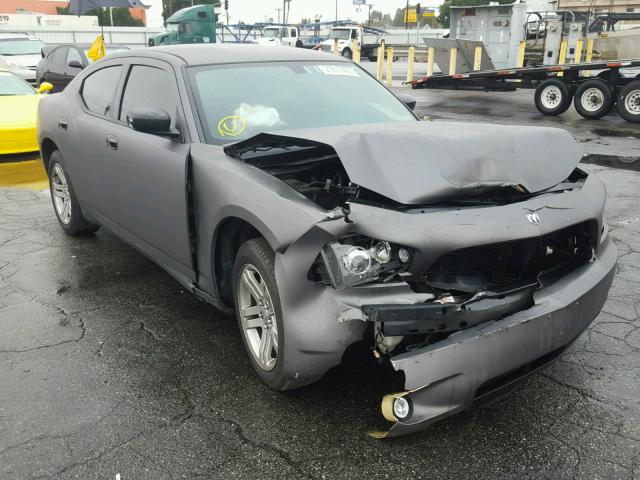 2B3AA4CT3AH303528 - 2010 DODGE CHARGER CHARCOAL photo 1