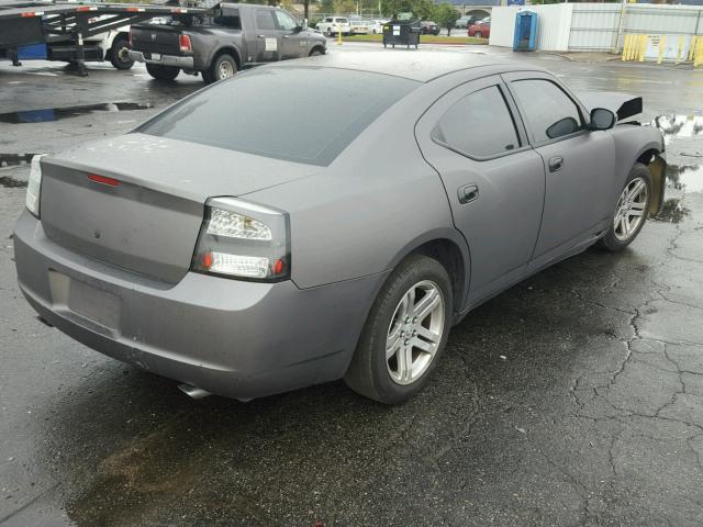 2B3AA4CT3AH303528 - 2010 DODGE CHARGER CHARCOAL photo 4