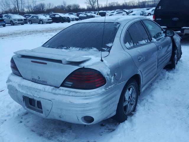 1G2NF52F63C317226 - 2003 PONTIAC GRAND AM S SILVER photo 4