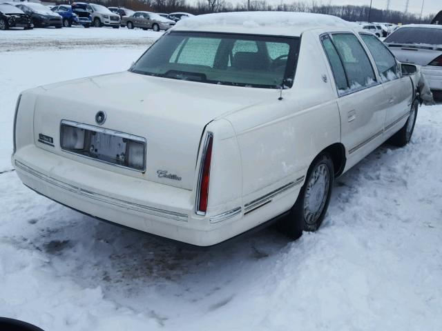 1G6KD54Y0XU771509 - 1999 CADILLAC DEVILLE WHITE photo 4