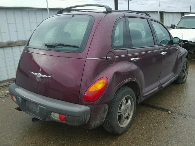 3C4FY48B43T625153 - 2003 CHRYSLER PT CRUISER MAROON photo 4