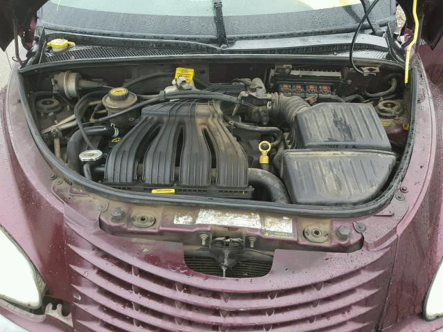 3C4FY48B43T625153 - 2003 CHRYSLER PT CRUISER MAROON photo 7