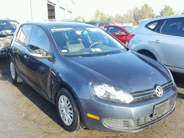 WVWDA7AJ5AW271875 - 2010 VOLKSWAGEN GOLF BLUE photo 1