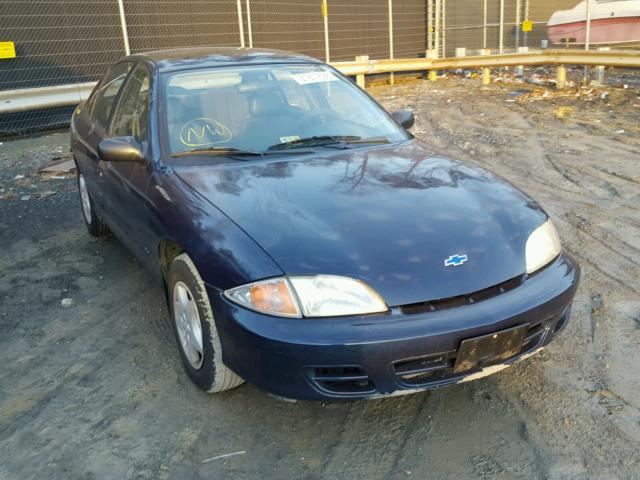 1G1JC524627221565 - 2002 CHEVROLET CAVALIER B BLUE photo 1