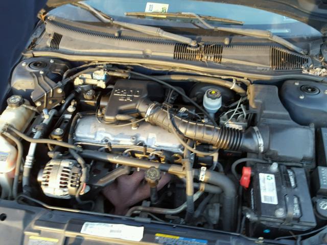 1G1JC524627221565 - 2002 CHEVROLET CAVALIER B BLUE photo 7