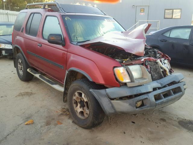 5N1ED28T41C595435 - 2001 NISSAN XTERRA XE MAROON photo 1