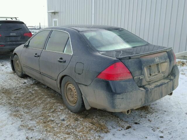 1HGCM66506A803399 - 2006 HONDA ACCORD EX BLACK photo 3