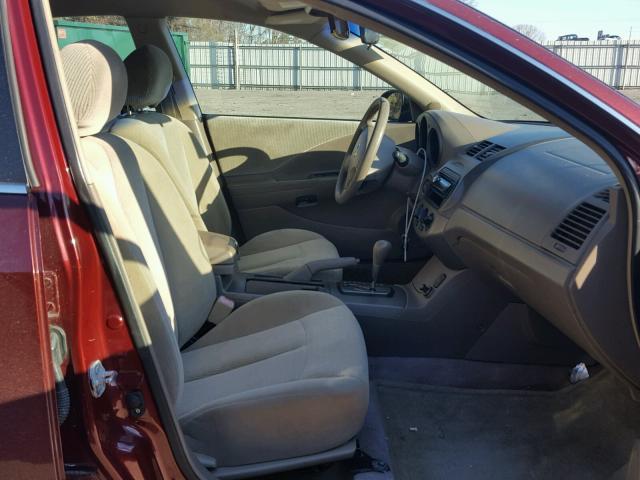 1N4AL11D22C122448 - 2002 NISSAN ALTIMA BAS RED photo 5