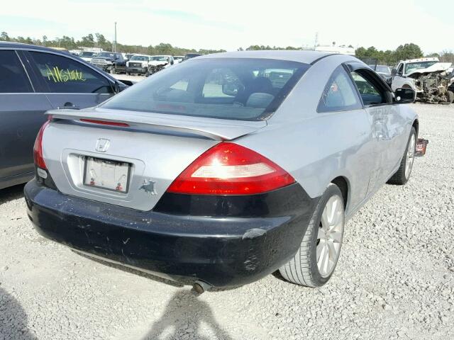 1HGCM72603A004870 - 2003 HONDA ACCORD EX SILVER photo 4