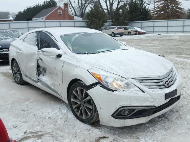 KMHFG4JGXGA513622 - 2016 HYUNDAI AZERA WHITE photo 1