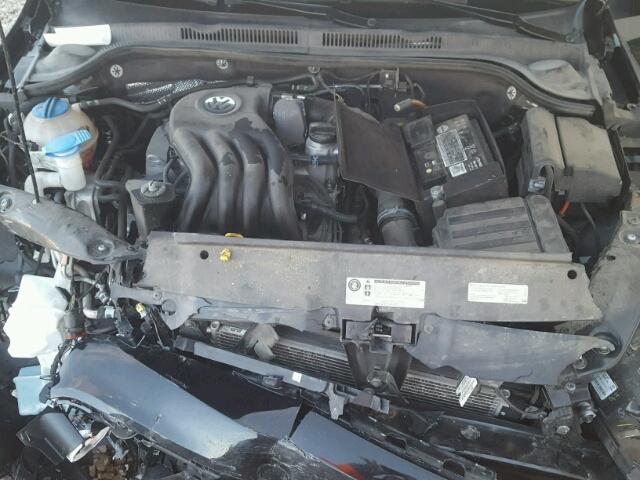 3VW2K7AJ7FM314900 - 2015 VOLKSWAGEN JETTA BASE შავი ფოტო 7