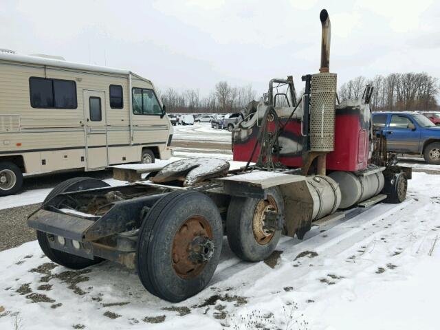 1XKDDB0X86J162433 - 2006 KENWORTH CONSTRUCTI MAROON photo 4