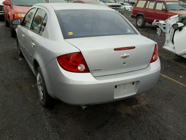 1G1AK52F757553393 - 2005 CHEVROLET COBALT GRAY photo 3