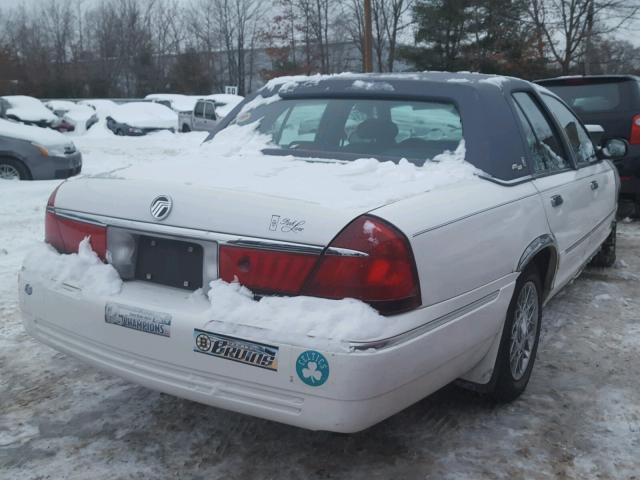 2MEFM74W6WX613240 - 1998 MERCURY GRAND MARQ WHITE photo 4