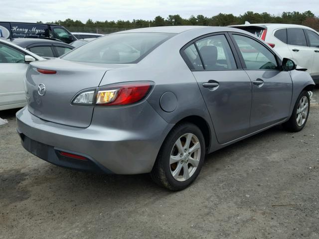 JM1BL1SG9A1114543 - 2010 MAZDA 3 I GRAY photo 4