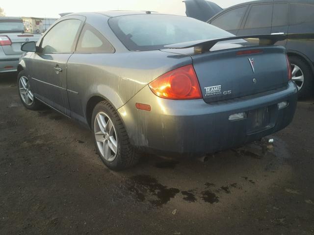 1G2AL15F477380710 - 2007 PONTIAC G5 GRAY photo 3