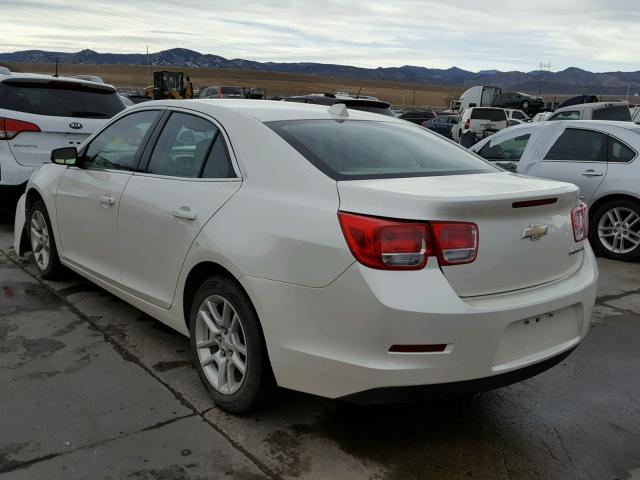 1G11F5RR1DF111685 - 2013 CHEVROLET MALIBU 2LT WHITE photo 3