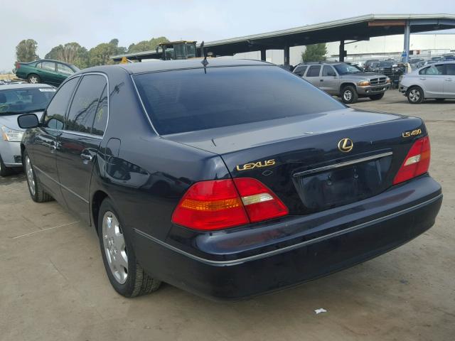 JTHBN30F210049202 - 2001 LEXUS LS 430 BLUE photo 3