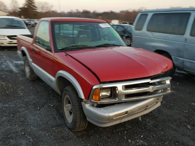 1GCCS14Z6SK128580 - 1995 CHEVROLET S TRUCK S1 RED photo 1