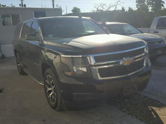 1GNSKJKC7FR246829 - 2015 CHEVROLET SUBURBAN K BLACK photo 1