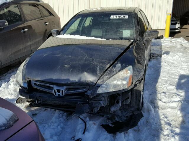 1HGCM66545A802397 - 2005 HONDA ACCORD EX BLUE photo 9