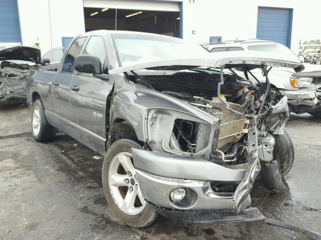 1D7HA18208S630831 - 2008 DODGE RAM 1500 S GRAY photo 1