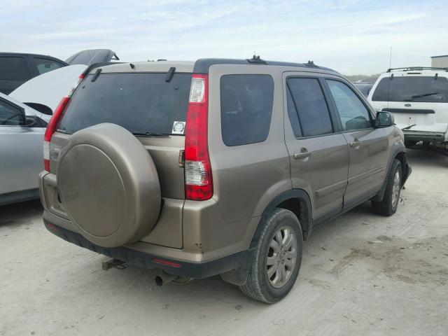 SHSRD78925U317142 - 2005 HONDA CR-V SE GOLD photo 4