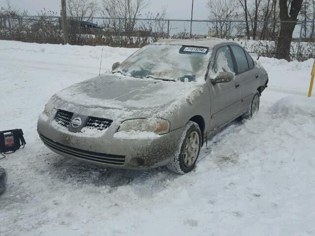 3N1CB51D54L903326 - 2004 NISSAN SENTRA 1.8 BEIGE photo 2