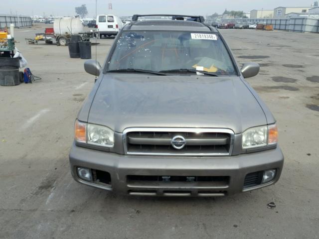 JN8DR09X13W707623 - 2003 NISSAN PATHFINDER TAN photo 9