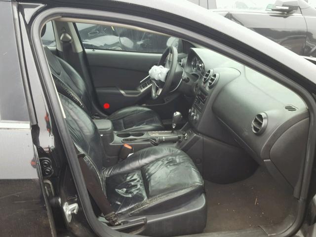 1G2ZG58B674117918 - 2007 PONTIAC G6 BASE BLACK photo 5