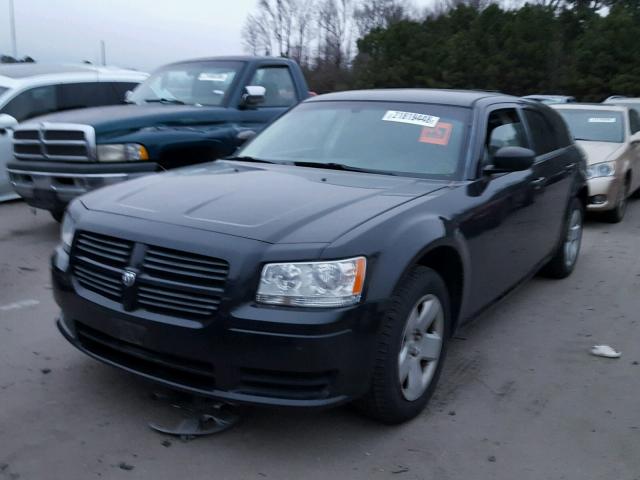 2D4FV47T18H148378 - 2008 DODGE MAGNUM BLACK photo 2