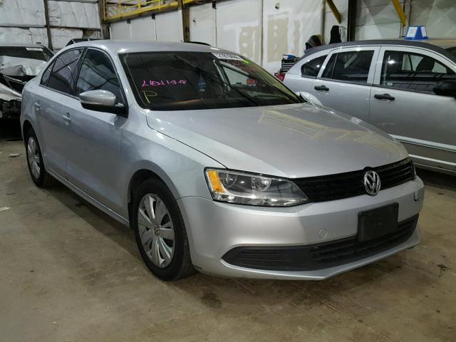 3VWDZ7AJ8BM369385 - 2011 VOLKSWAGEN JETTA SE SILVER photo 1