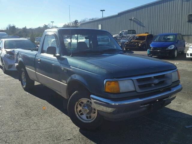 1FTCR10A0VUC09871 - 1997 FORD RANGER GREEN photo 1