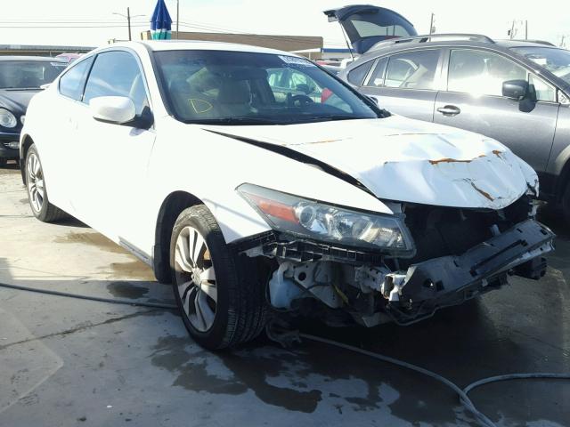 1HGCS12838A016913 - 2008 HONDA ACCORD EXL WHITE photo 1