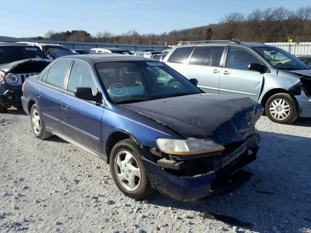 1HGCF86662A108966 - 2002 HONDA ACCORD VAL BLUE photo 1