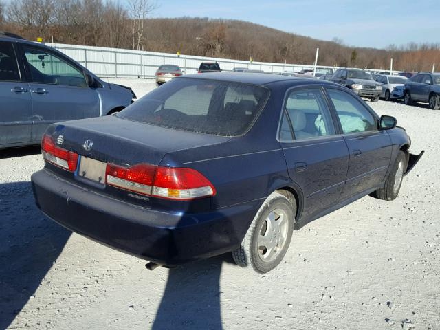 1HGCF86662A108966 - 2002 HONDA ACCORD VAL BLUE photo 4