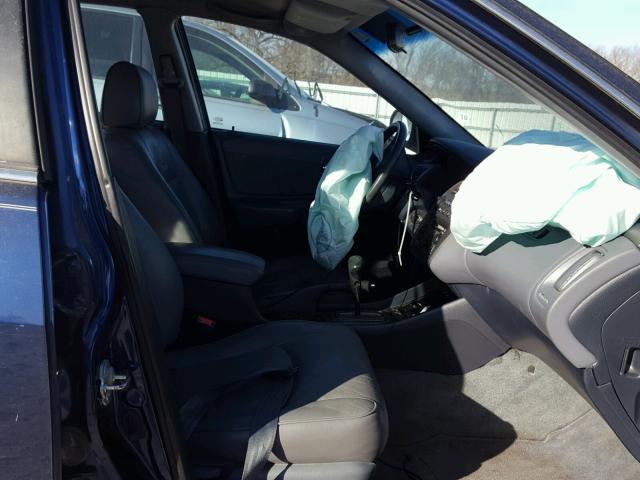 1HGCF86662A108966 - 2002 HONDA ACCORD VAL BLUE photo 5