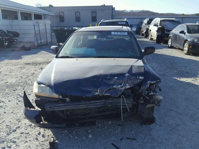 1HGCF86662A108966 - 2002 HONDA ACCORD VAL BLUE photo 9