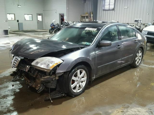 1N4BA41E96C852903 - 2006 NISSAN MAXIMA SE GRAY photo 2