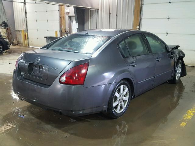 1N4BA41E96C852903 - 2006 NISSAN MAXIMA SE GRAY photo 4