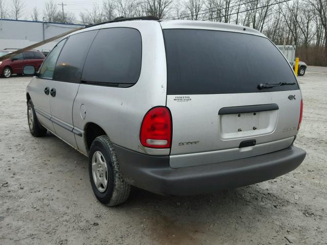 2B4GP2439YR745032 - 2000 DODGE GRAND CARA SILVER photo 3