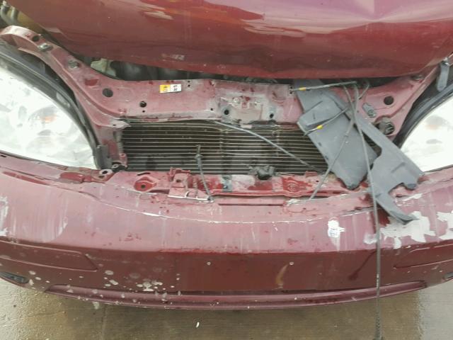 1FAFP34N96W215711 - 2006 FORD FOCUS ZX4 MAROON photo 9