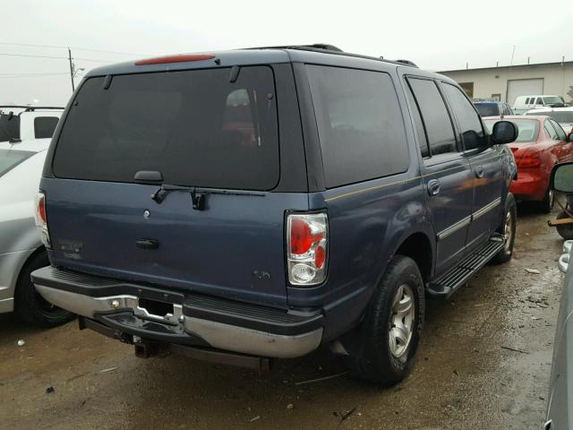 1FMRU1866XLC28986 - 1999 FORD EXPEDITION BLUE photo 4