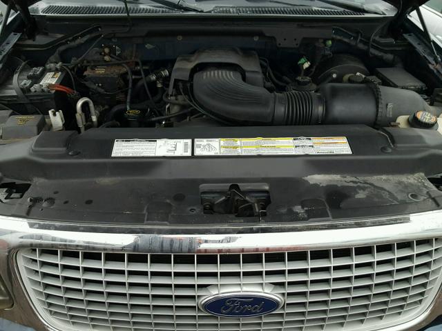 1FMRU1866XLC28986 - 1999 FORD EXPEDITION BLUE photo 7